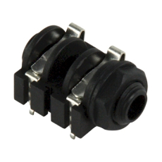 KLINKENBUCHSE 6.3mm mono printbar +2Öffner