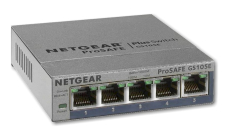 Switch NETGEAR ProSAFE GS105E-200PES, 5-Port 10-1000MB/s