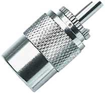 PL-Stecker(UHF) RG58 lötbar