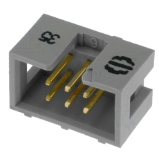 PFOSTEN-VERB. Stecker 6 pol. RM 2,54 printbar