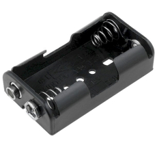 Batteriehalter 2xMignon AA mit Clipanschluß