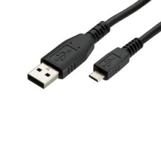 USB2.0-A Stecker USB2.0-B micro Stecker mit 0,5m Kabel