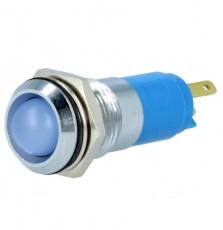 Signallampe    LED    blau                    12...14V    DC/AC    14.2mm