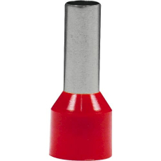 Aderendhülse 10mm²x28mm rot isoliert 100Stück