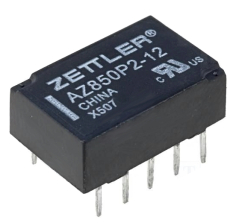 Relais 12VDC 2xUM 1A/30V bistabil