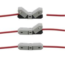 Schneidklemme 0,2-0,5mm² 3A Durchgangsverb. IP30