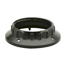 Lampenfassungs-Ring E27 schwarz