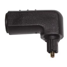 Toslink Winkeladapter Stecker - Kupplung