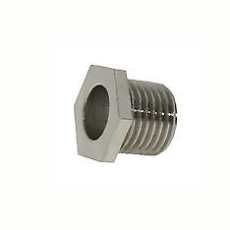 Trompetennippel für Lampenfassung M10 6-kant