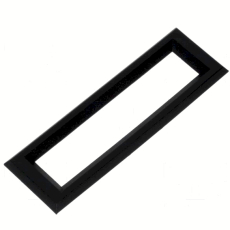 Rahmen 79,5x25mm schwarz