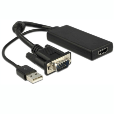 VGA auf HDMI Konverter + Audio