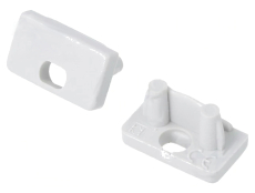 Endstück für LED Profile ABS grau 2 Stück