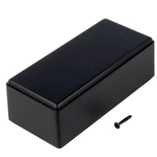 Gehäuse ABS schwarz 54x121x42mm