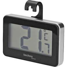 Thermometer digital -20° bis +50°C schwarz Kühlschrank,...