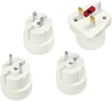 Reisestecker Set für mehr als 100 Länder
