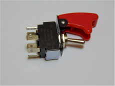 Kippschalter 250V/AC 10A 2Pol.UM Sicherungsklappe