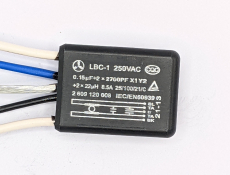 Netzfilter 5pol. 250VAC 8,5A 0,15uF 2x2,7nF 22uH