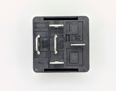 Relais 12VDC 1xUM 40A mit 6,3mm Faston-Stecker