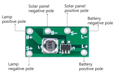 Solarladeregler für Led an 1,2V Akku