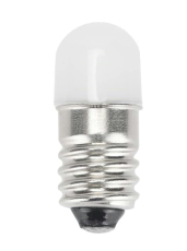 E10 12V 0,5W Rörenform LED 65 lm Warmweiß