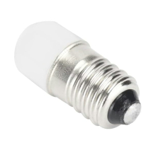 E10 12V 0,5W Rörenform LED 65 lm Warmweiß