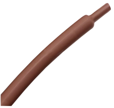 Schrumpfschl. 12.7-6.4mm 100cm braun Zuschnitt