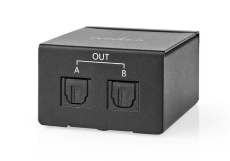 Toslink Splitter Aktiv 1xIn 2xAus S/PDIF