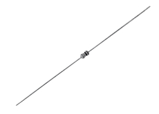 10E 0,25W 5% Kohle Widerstand