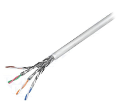 Netzwerkkabel KAT6 steif Twisted-Pair geschirmt