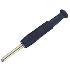 Stecker 2mm schwarz Hirschmann