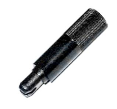 Achse für Trimmpoti 20mm für PT15 schwarz