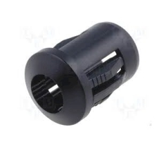 LED Fassung 5mm Außenreflektor schwarz PV