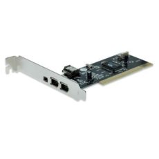 Fire wire Card PCI IEEE 1394, 3 Ports + 1x intern