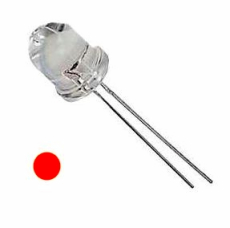 LED 5mm rot 11000mcd klar Ub 2.0V 20mA 30°