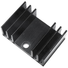 Kühlkörper TO220 12K/W 29x20x12mm mit Bohrung
