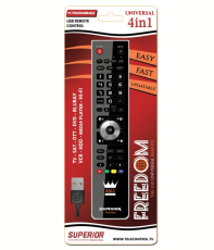Fernbedienung 4-IN-1 PC-programmierbar SUPERIO