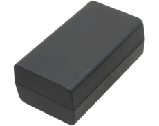 Gehäuse K30 124x50x72mm schwarz Halbschalengehäuse