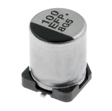 100uF/25V 105° 7,7x6,3mm SMD Elko