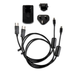 GPS Ladegerät 230VAC USB Mini/Micro+USB Reiseadapt