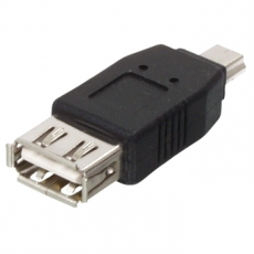 USB Adapter A Buchse -> USB Mini Stecker 5polig