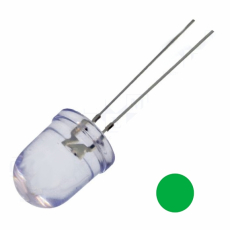 Led 10mm grün 21000mcd 30° 3V 20mA LEUCHTDIODE