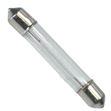 Soffitte 12V 100mA DM=5,5mm L=38mm 1,2W