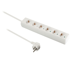 Steckdosenleiste 6-fach ohne Schalter 1,5m Kabel