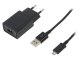 Ladegerät 2x Li-Ion Akku 3,6/3,7V 1A USB INPUT