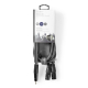 XLR Kabel 2x XRL Stecker -> 1x Klinkenst. 3,5 st.