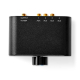 Audioumschaltbox Audio 3x Cynch + 1x Klinke 3,5mm