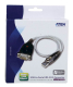 USB 2.0 -> seriell Adapter, USB Stecker Typ A auf 9poligen DSub Stecker