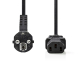 Netzkabel 5m Schukostecker - Kaltgerät