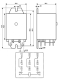 Relais 24VDC 3xEin 16A/250V 11pin 6.3 FastOn TE Connectivity RM705024