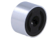 Drehknopf Ø12x7.2mm 4mm Achse Alu mit Strich
